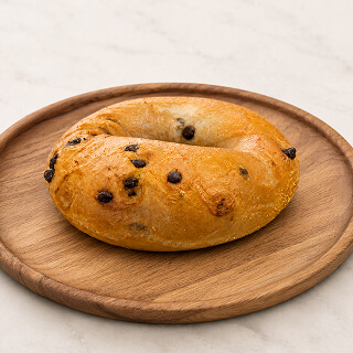 Chocolate chip bagel