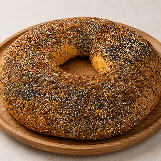 Poppy bagel
