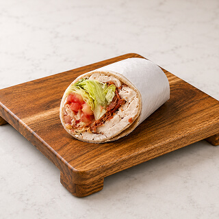 Grilled chicken wrap